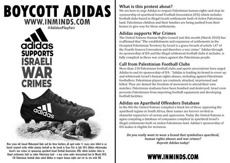 is adidas boycott|is adidas on boycott list.